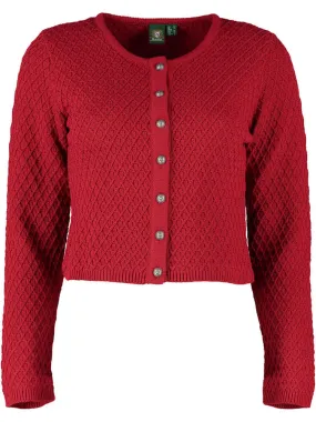 Strickjacke Vanessa rot